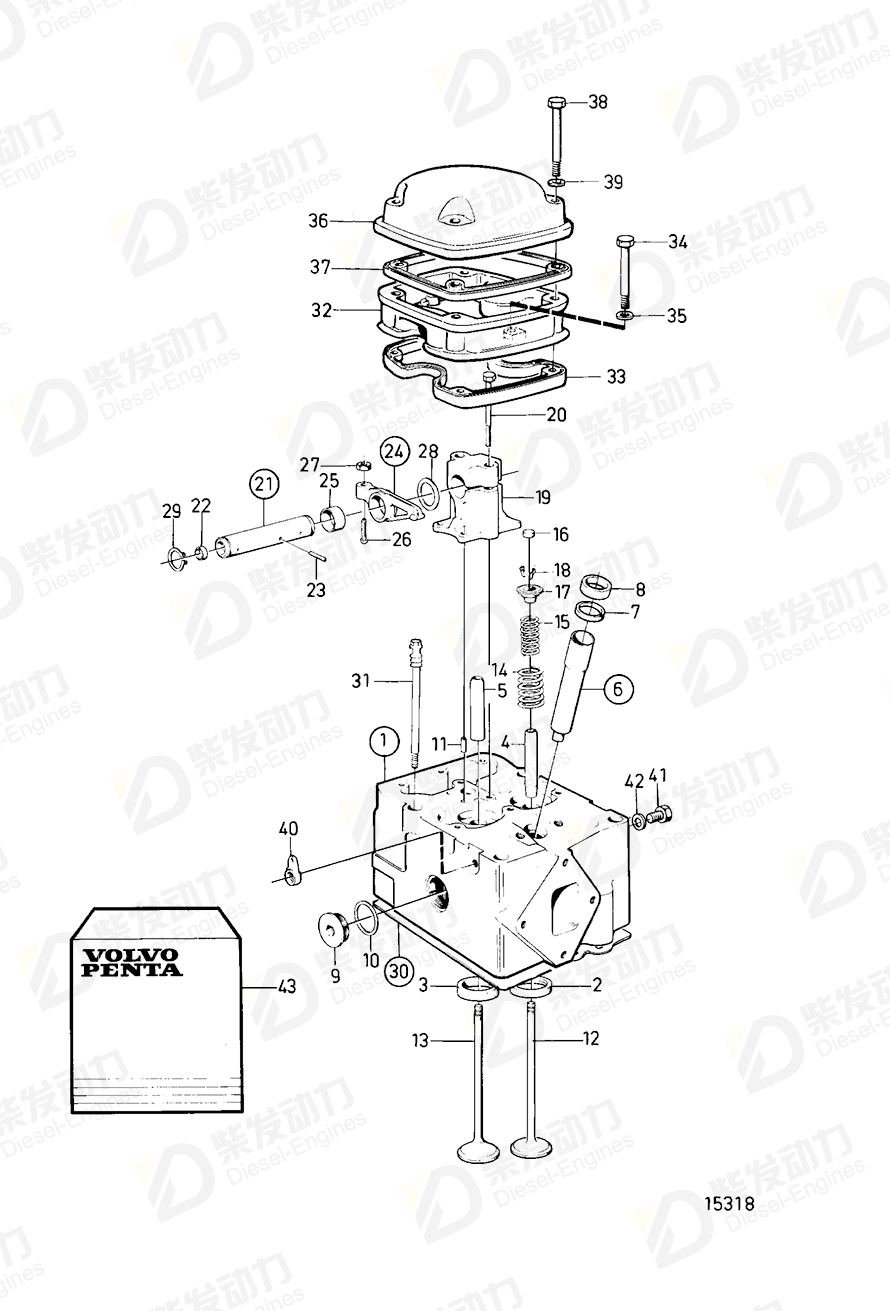 volvo penta Plug 8194469 Drawing volvo penta Plug 8194469 Drawing
